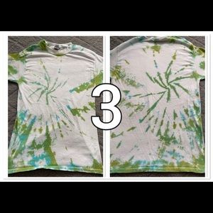 Hand Dyed Tie Dye T-Shirt Small